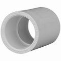 Charlotte Pipe And Foundry 2 WHT SxS Coupling PVC 02100  1600HA